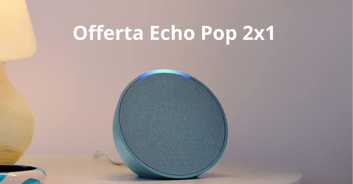 Scopri di più sull'articolo Echo Pop 2×1: super offerta Amazon! 2 Echo Pop al prezzo di 1