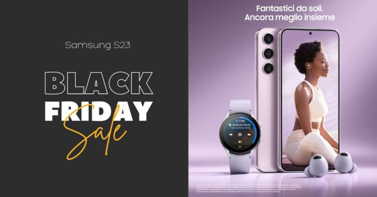 Offerte Black Friday Samsung Galaxy S23