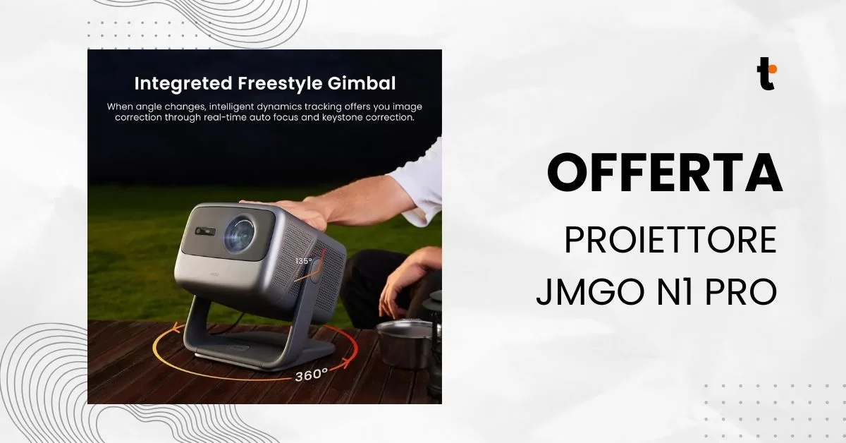 Al momento stai visualizzando Occasione unica per il Proiettore JMGO N1 Pro in offerta
