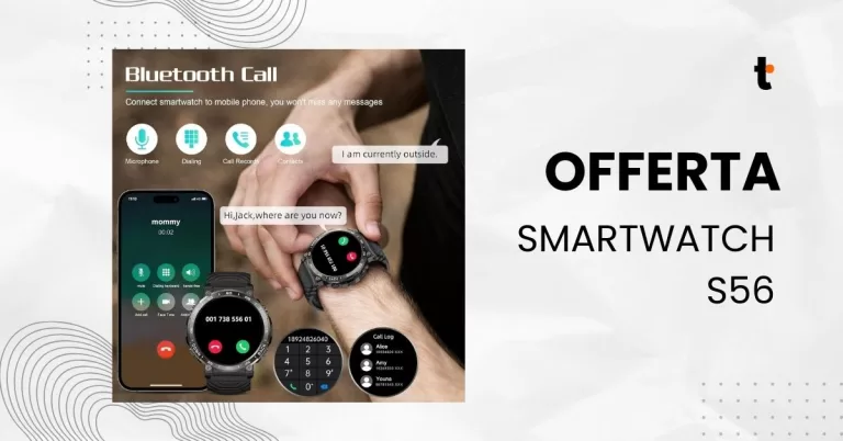 Scopri di più sull'articolo Scopri l’incredibile Smartwatch S56 di IDEALROYAL: un’offerta imperdibile!