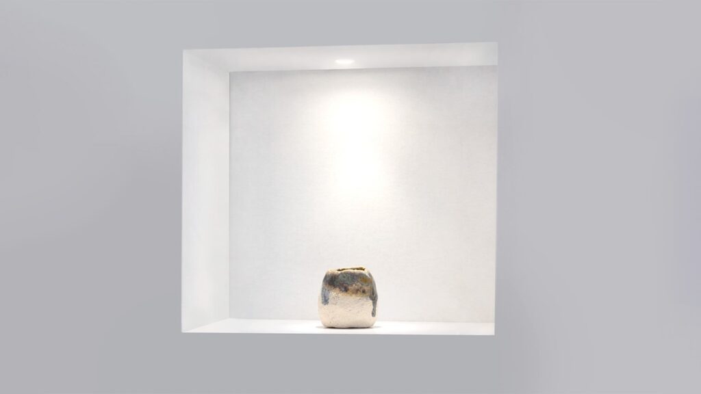 Illuminazione d'accento per opere d'arte e sculture