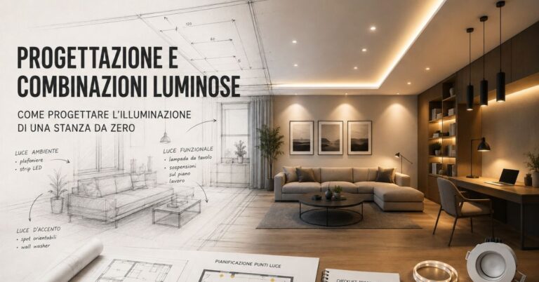 Progettazione e combinazioni luminose
